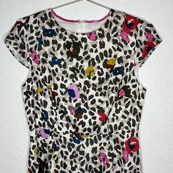 NWT Ted Baker London Stelaar Wilderness MIDI Dress Ted Size 1/ US XS - Picture 4 of 16